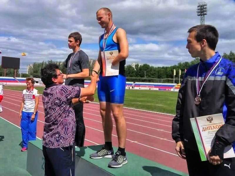 Хабаровчанин выиграл чемпионат России по лёгкой атлетике