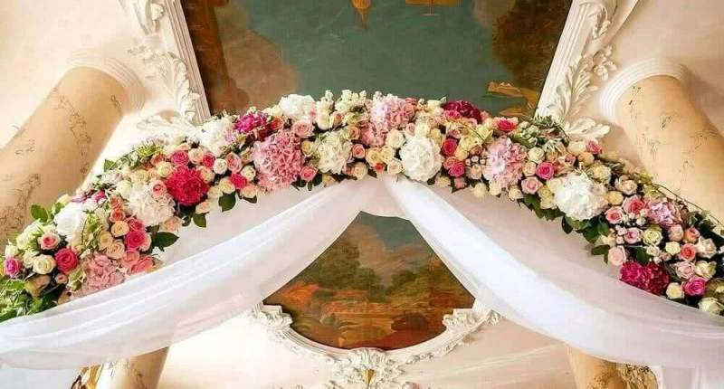 Какие существуют способы цветочного оформления свадебных банкетных залов 
