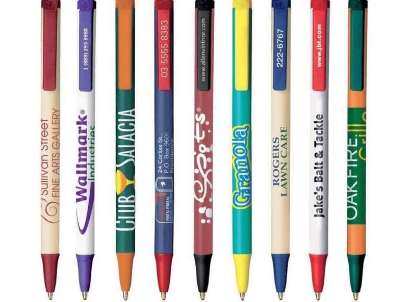 Тонкости нанесения логотипов на корпоративные ручки