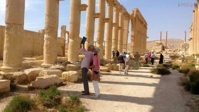 Освобожденная от террористов Пальмира возрождает славу туристической Мекки
