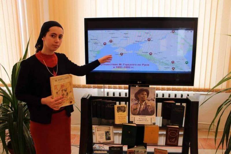Неделя детской книги в библиотеке Хасавюрта проходит под знаком юбилея М. Горького