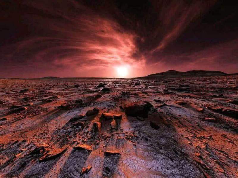 В условиях атмосферы Марса могут жить микроорганизмы