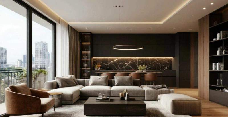 Дизайн интерьера в студии