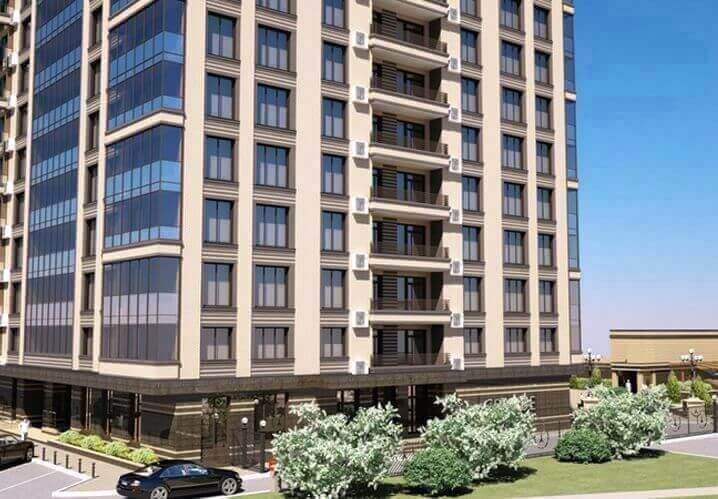 Отделка холла La Grande в Новосибирске