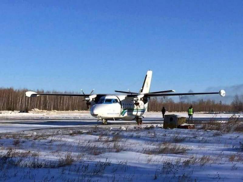 В Хабаровском крае приостановлены полеты самолетов  Л-410