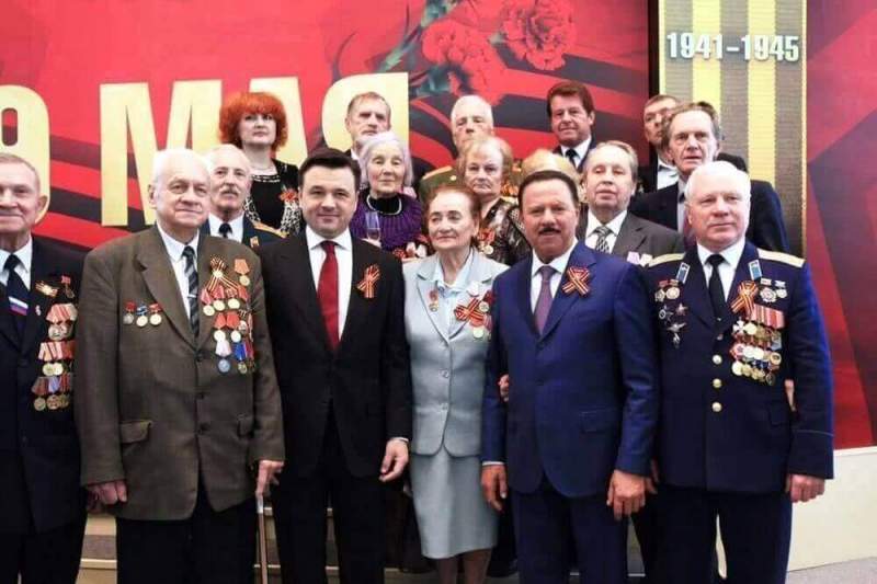 Делегация из Королёва приняла участие в праздничном мероприятии, посвященном Дню Победы, в Доме Правительства Московской области