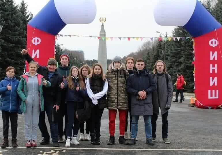 В патриотический игре «Гвардия России» кадеты школы №1391 заняли третье место