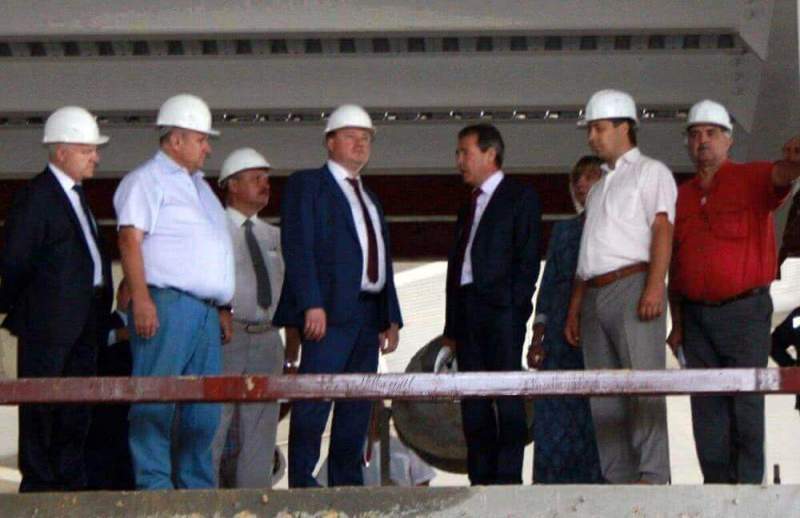 Александр Никитин проинспектировал строительство спортивно-зрелищного комплекса «Центр единоборств» в Тамбове