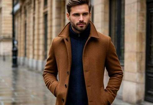 Мужское демисезонное пальто