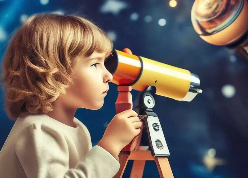 Первые телескопы: открывая окно в космос для детей