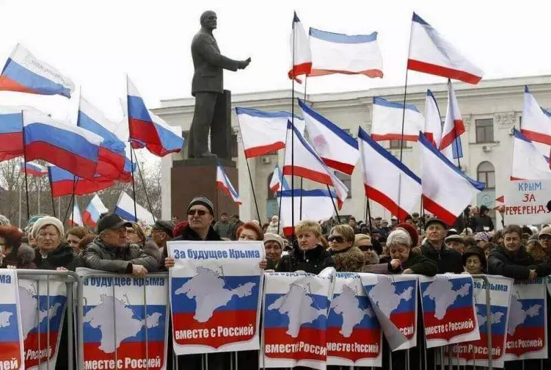 Путин поблагодарил крымчан за «восстановление исторической справедливости»  