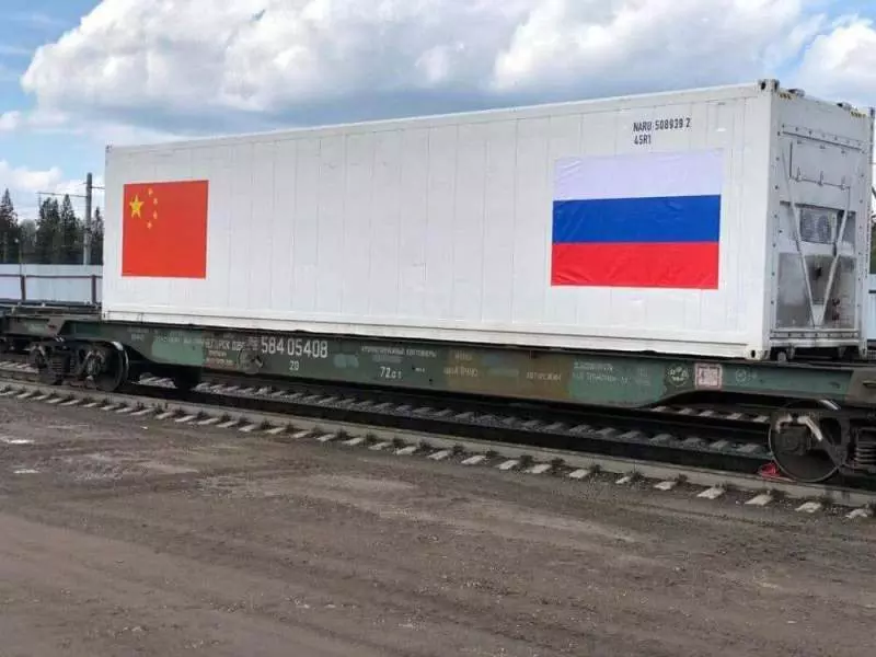 Первый отечественный автономный  рефконтейнер отправился из России в Китай 