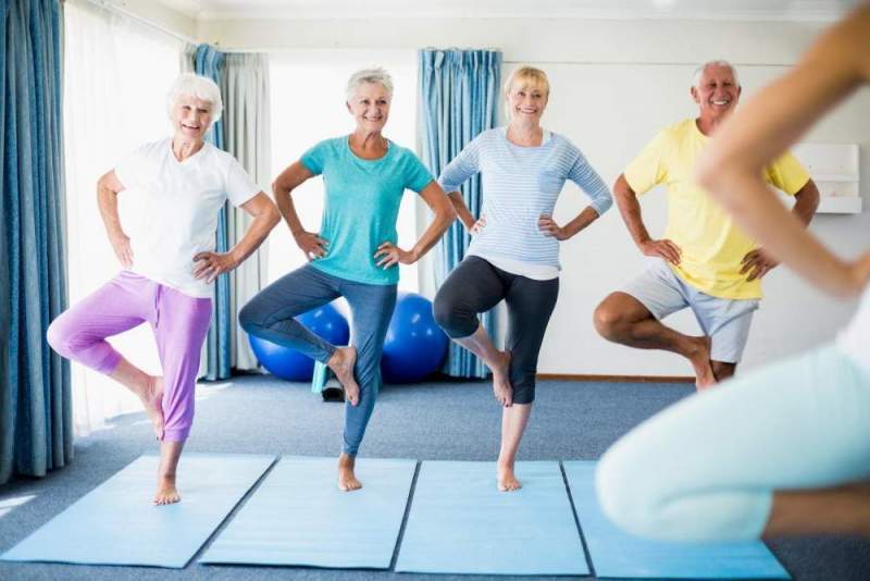 Йога для пожилых