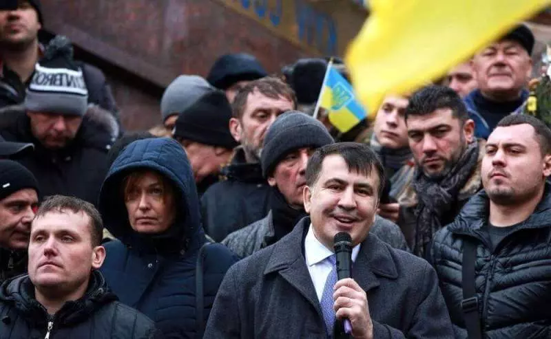Liberation: Саакашвили готов сгореть на площади за Украину
